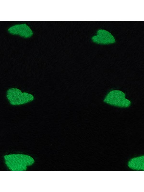 Плед светящийся в темноте Этель Love 150*200 см,100% п/э, корал-флис, 220 гр/м2