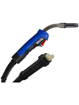 Горелка FoxWeld MIG-24, Мах ток=250 А, проволока d=0.8-1.2 мм, воздушное охлаждение, 4 м