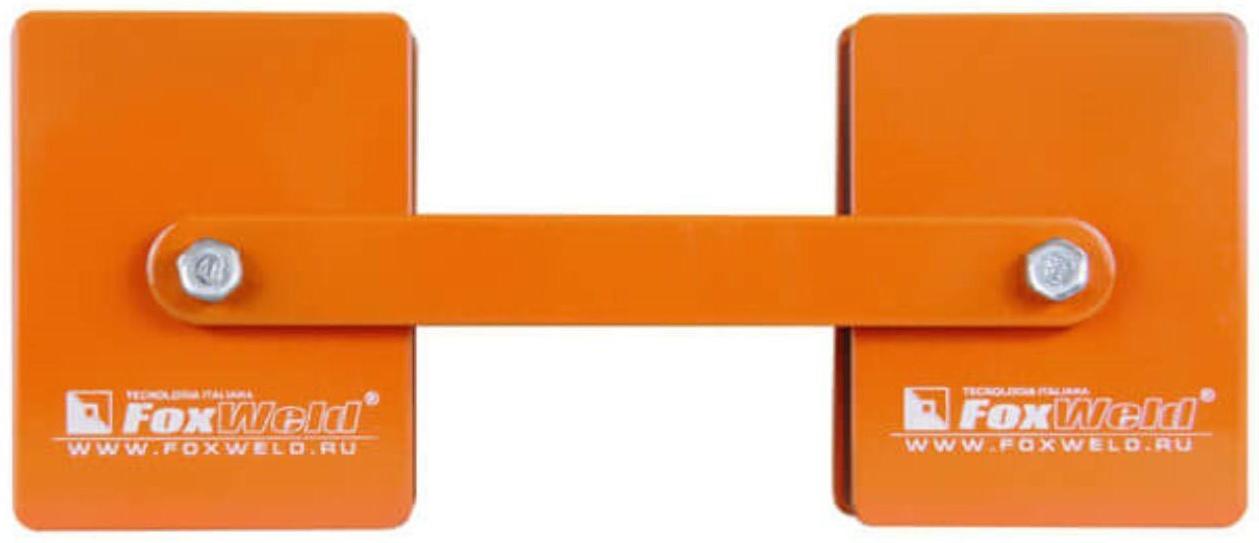 Держатель магнитный FoxWeld TWIN шарнирный, 0-360°, двойной, усилие 2х22 кг