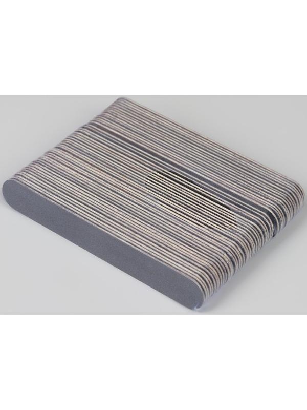 Пилка-наждак «Классика», на деревянной основе, абразивность 240, 10 см, фасовка 50 шт, цвет чёрный