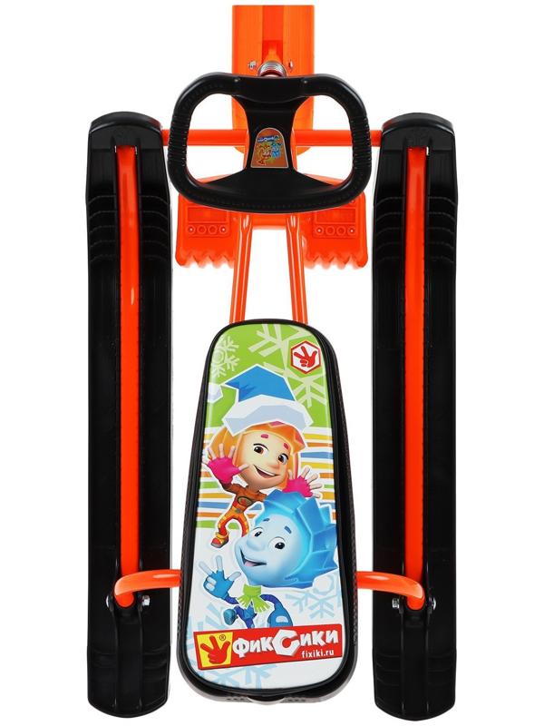 Снегокат «Тимка спорт 2 Фиксики», ТС2/Ф12, цвет оранжевый/чёрный