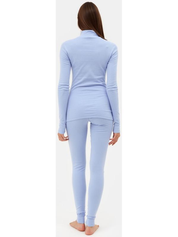 Термобельё женское (лонгслив, лосины) MINAKU цвет голубой, р-р 50