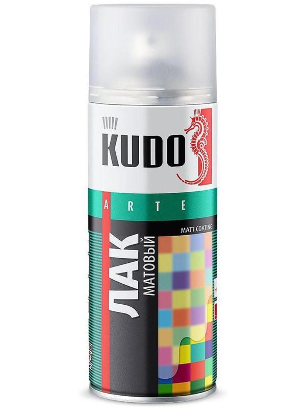 Лак универсальный KUDO, KU-9004, Матовый, 520мл