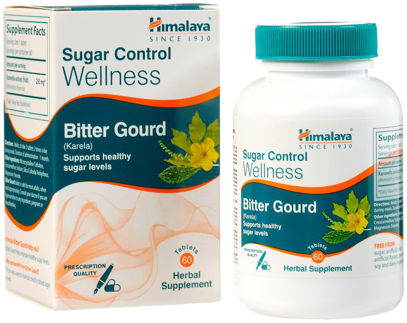 Экстракт растений Карела (Karela) Himalaya, 60 таблеток