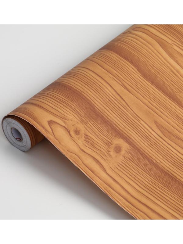 Пленка самоклеящаяся D&B 1394, Дерево светло-коричневое, 0,45х8м