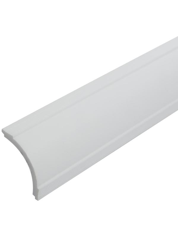 Плинтус потолочный С17/60 Тюльпан (Серебро)