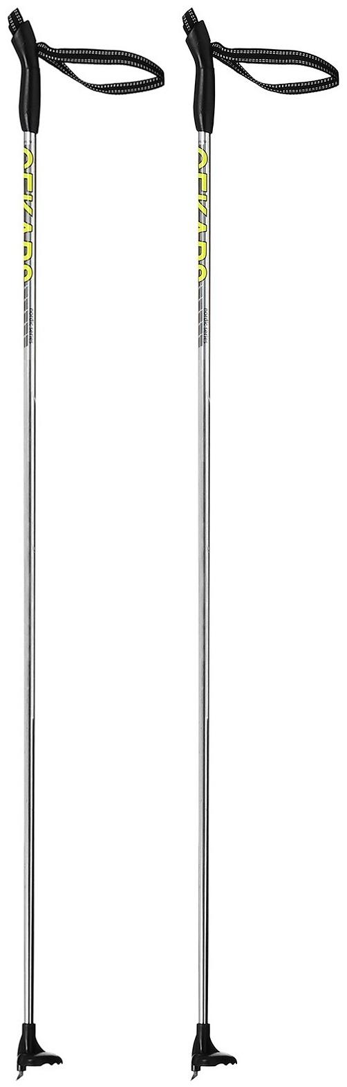 Палки лыжные алюминиевые Gekars Vega, длина 130 см. цвета МИКС