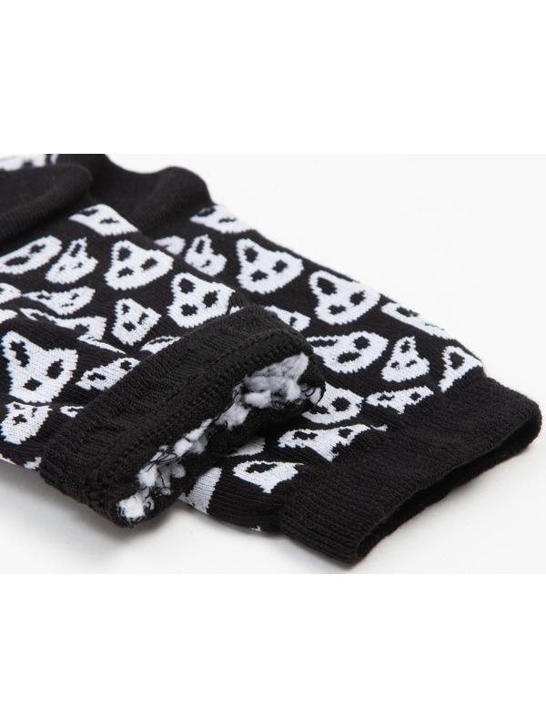 Носки MINAKU «Крик», цвет чёрный, размер 42-43 (29 см)