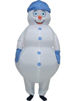 Костюм надувной «Снеговик», рост 150-190 см