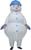 Костюм надувной «Снеговик», рост 150-190 см