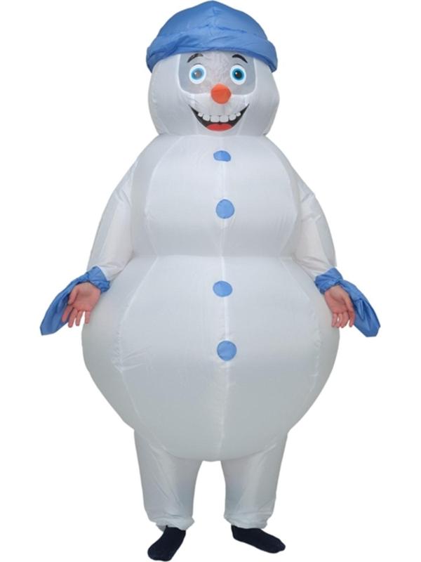 Костюм надувной «Снеговик», рост 150-190 см