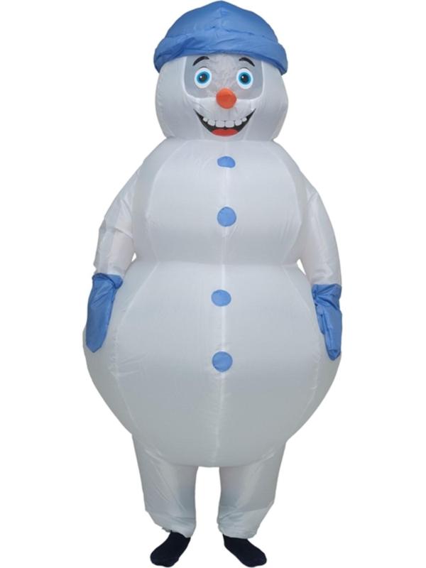 Костюм надувной «Снеговик», рост 150-190 см