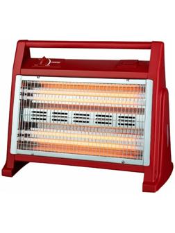 Обогреватель Centek CT-6141, кварцевый, напольный, 2000 Вт, 20 м², красный
