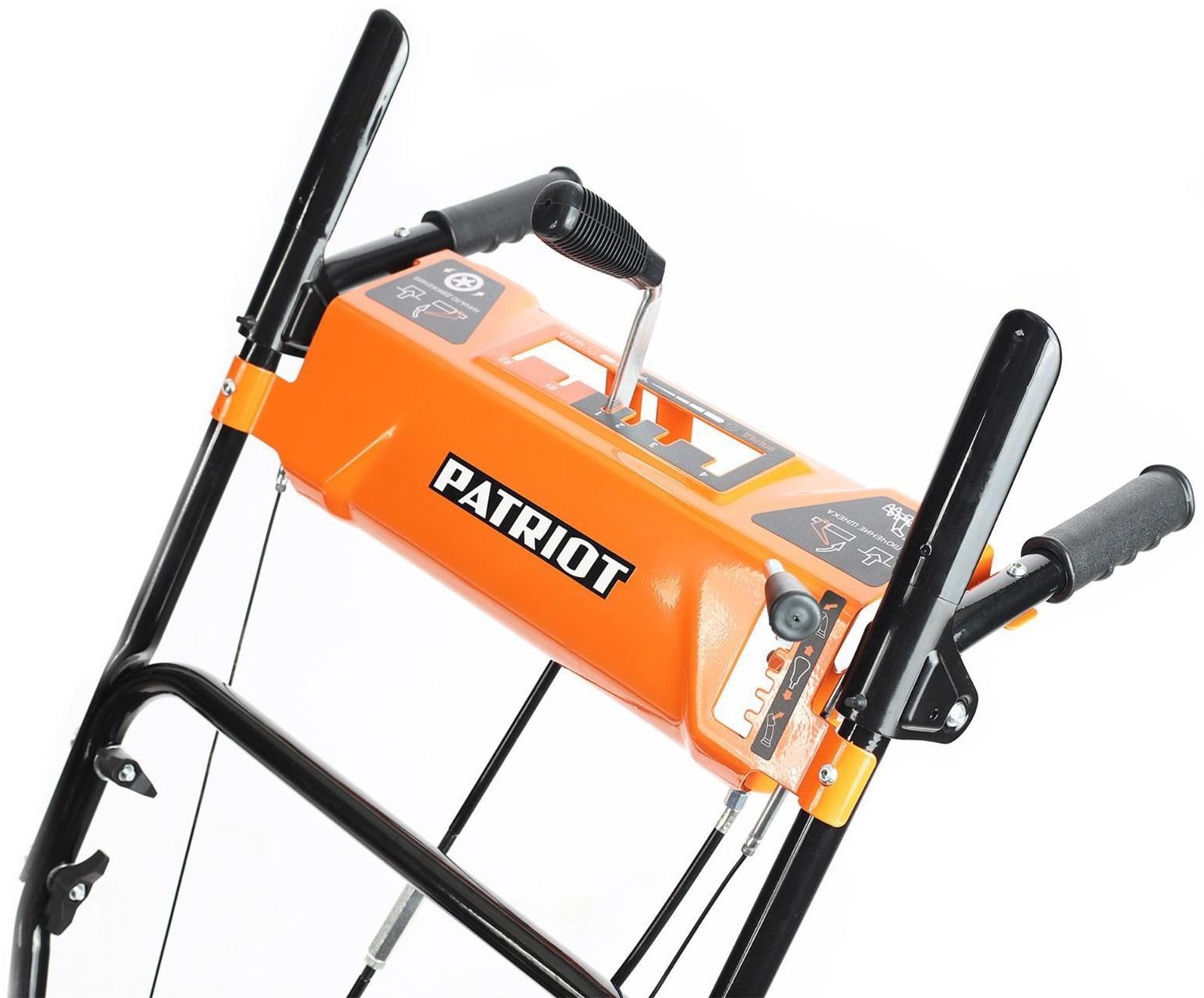 Снегоуборщик PATRIOT СИБИРЬ62, 4Т, 7 л.с, 5.15 кВт, ковш 61 см, выброс 15 м, колеса 14