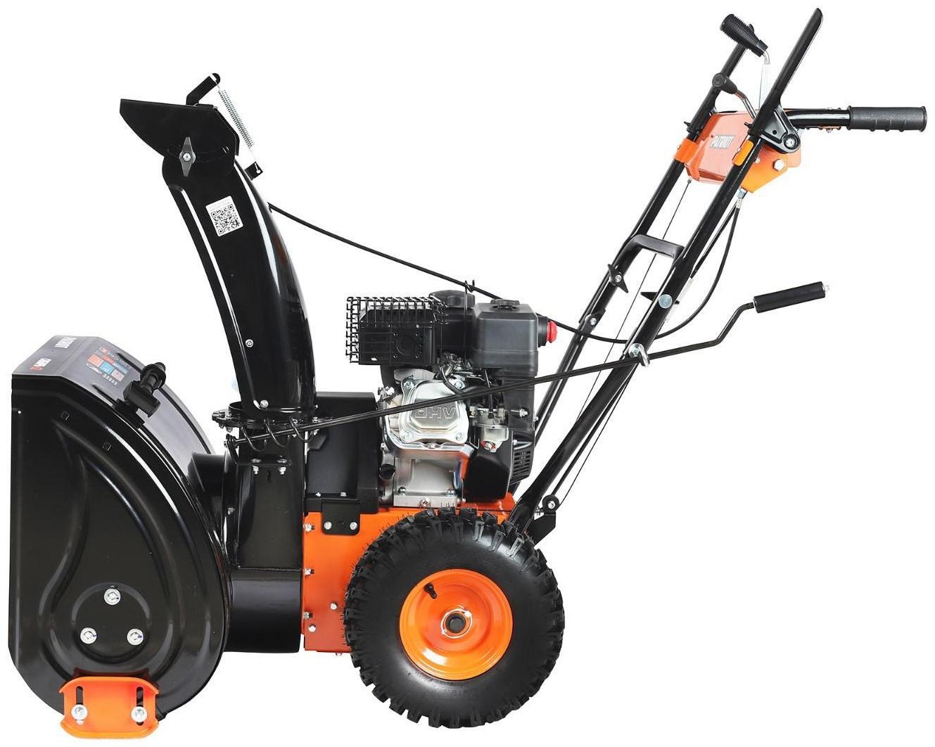 Снегоуборщик PATRIOT СИБИРЬ62, 4Т, 7 л.с, 5.15 кВт, ковш 61 см, выброс 15 м, колеса 14