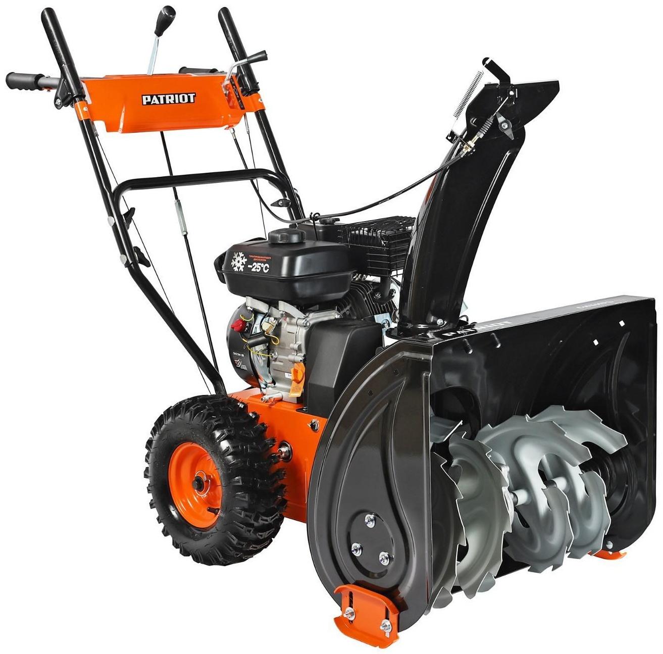 Снегоуборщик PATRIOT СИБИРЬ62, 4Т, 7 л.с, 5.15 кВт, ковш 61 см, выброс 15 м, колеса 14