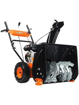 Снегоуборщик PATRIOT СИБИРЬ62, 4Т, 7 л.с, 5.15 кВт, ковш 61 см, выброс 15 м, колеса 14