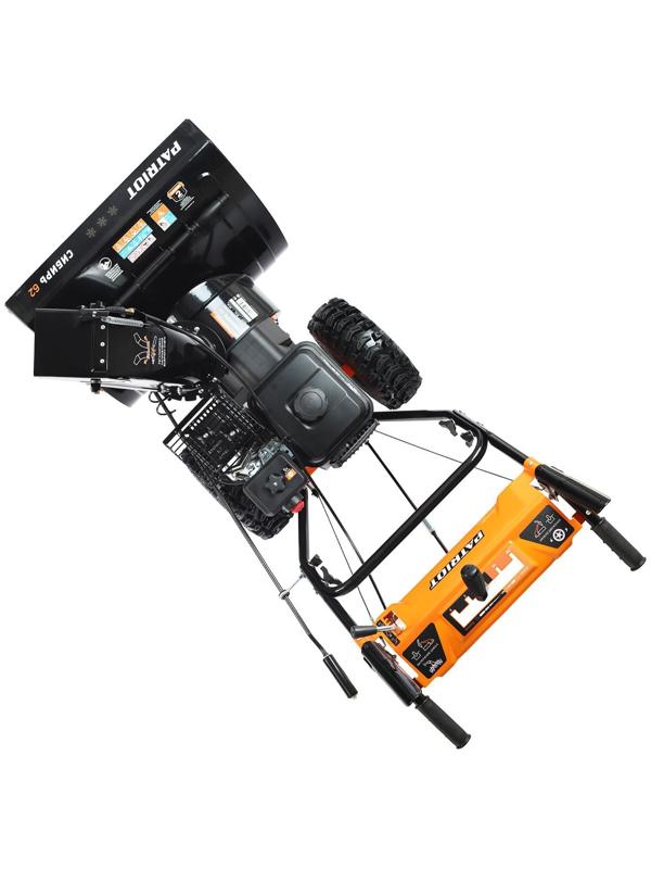 Снегоуборщик PATRIOT СИБИРЬ62, 4Т, 7 л.с, 5.15 кВт, ковш 61 см, выброс 15 м, колеса 14