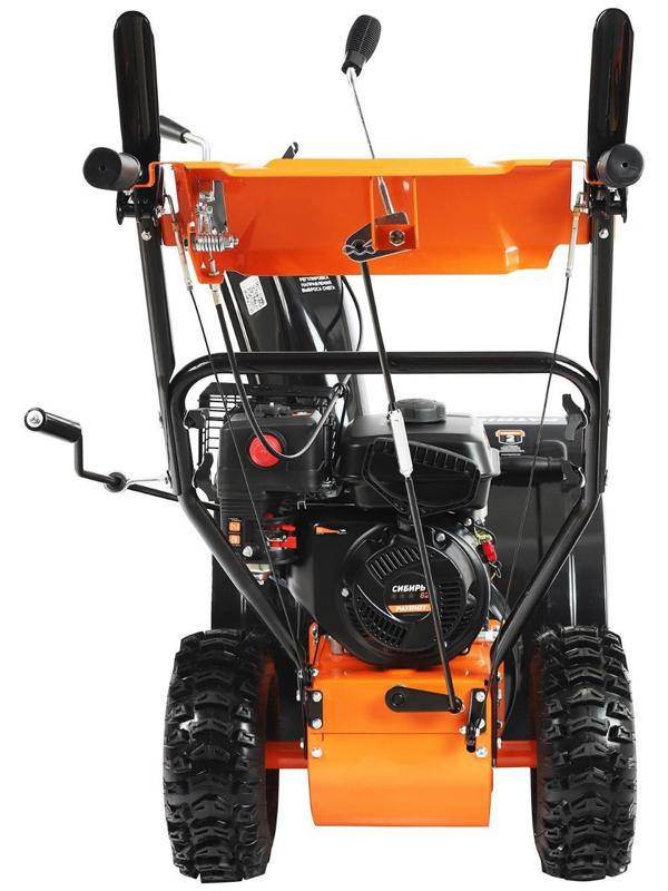 Снегоуборщик PATRIOT СИБИРЬ62, 4Т, 7 л.с, 5.15 кВт, ковш 61 см, выброс 15 м, колеса 14