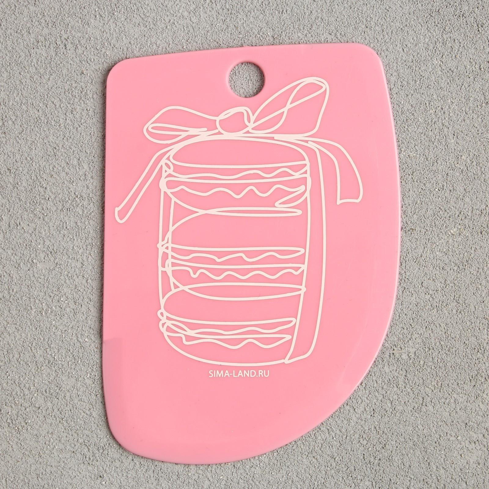 Набор кондитерских шпателей «Создаю праздник» 11.5×8 см, 11.2×6.5 см, 10×7 см, 3 шт