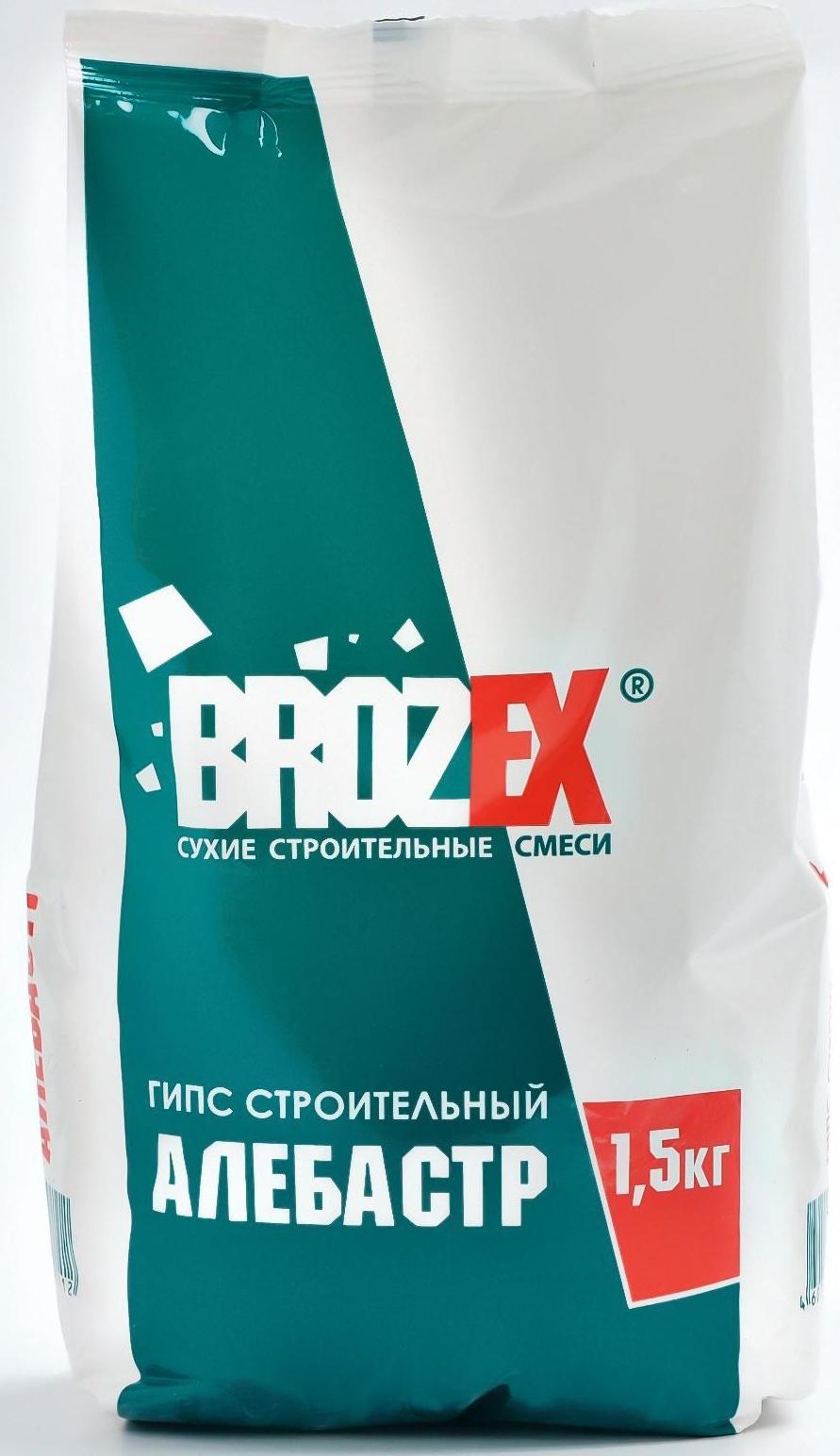 Алебастр BROZEX 1,5 кг