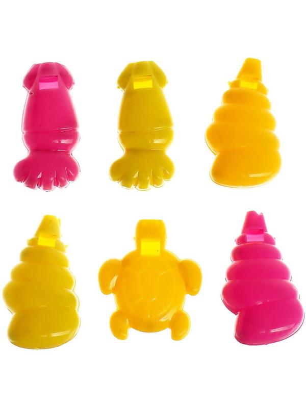 Свисток «Морские жители», цвета МИКС