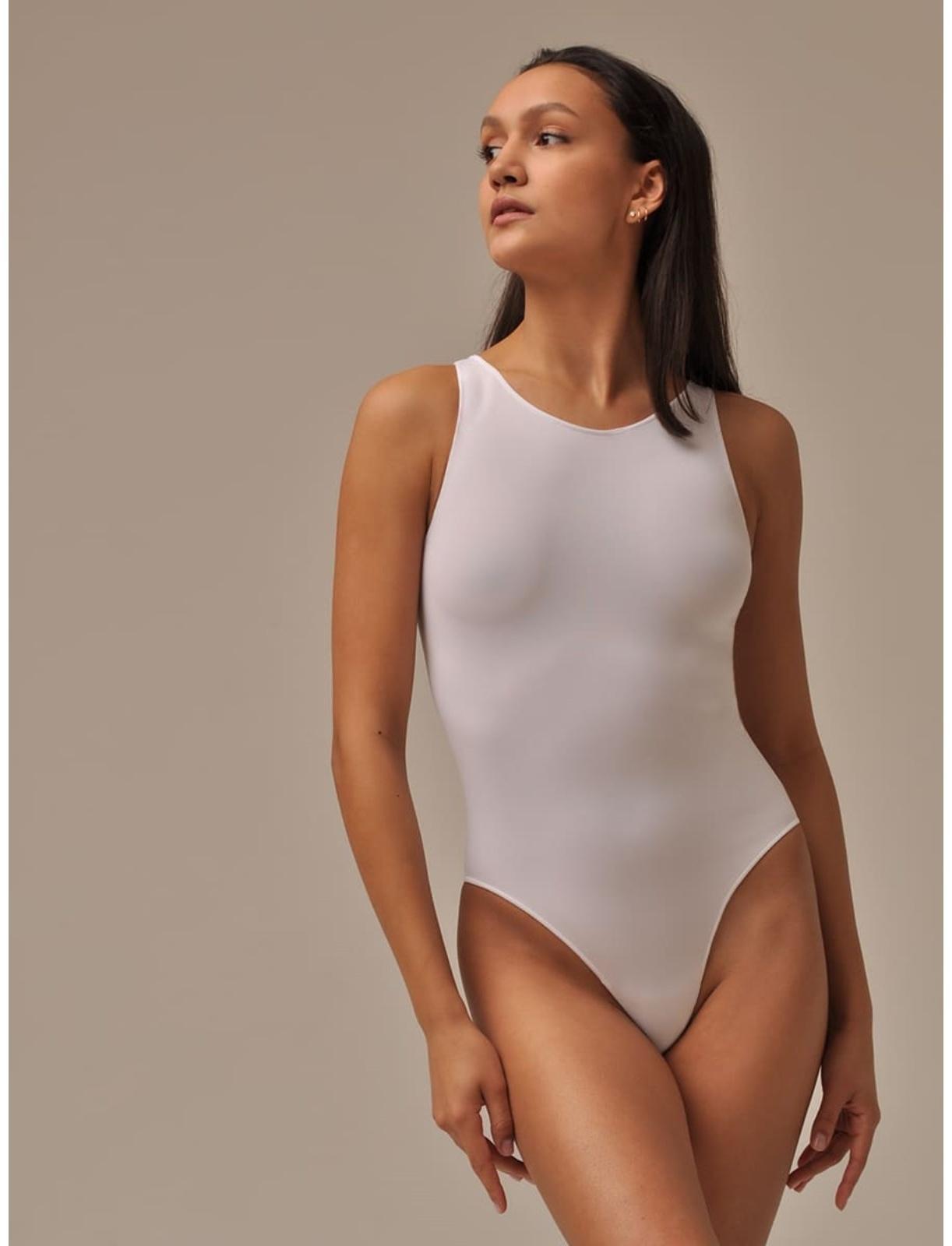 Боди женское Girocollo halter, размер XL, цвет bianco