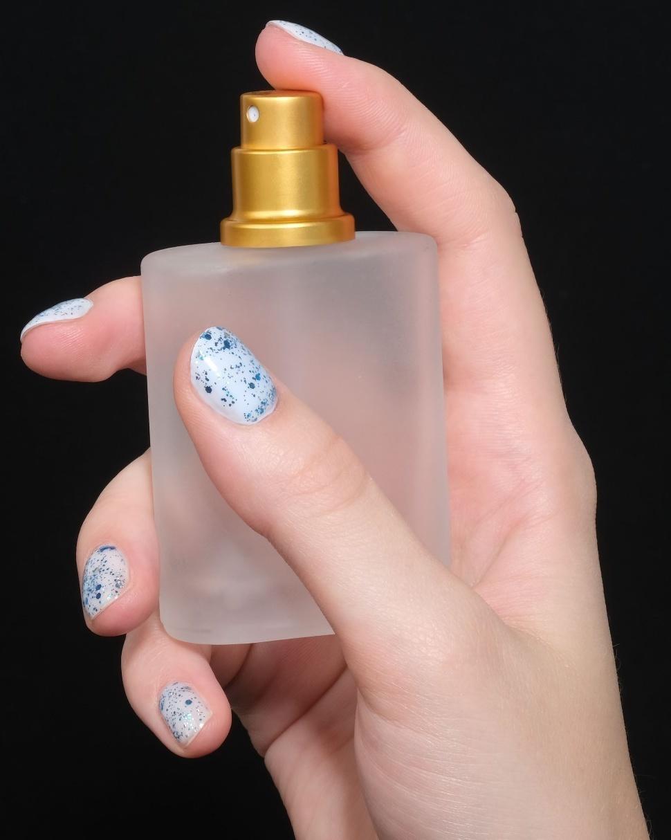 Флакон стеклянный для парфюма, с распылителем, 30 мл