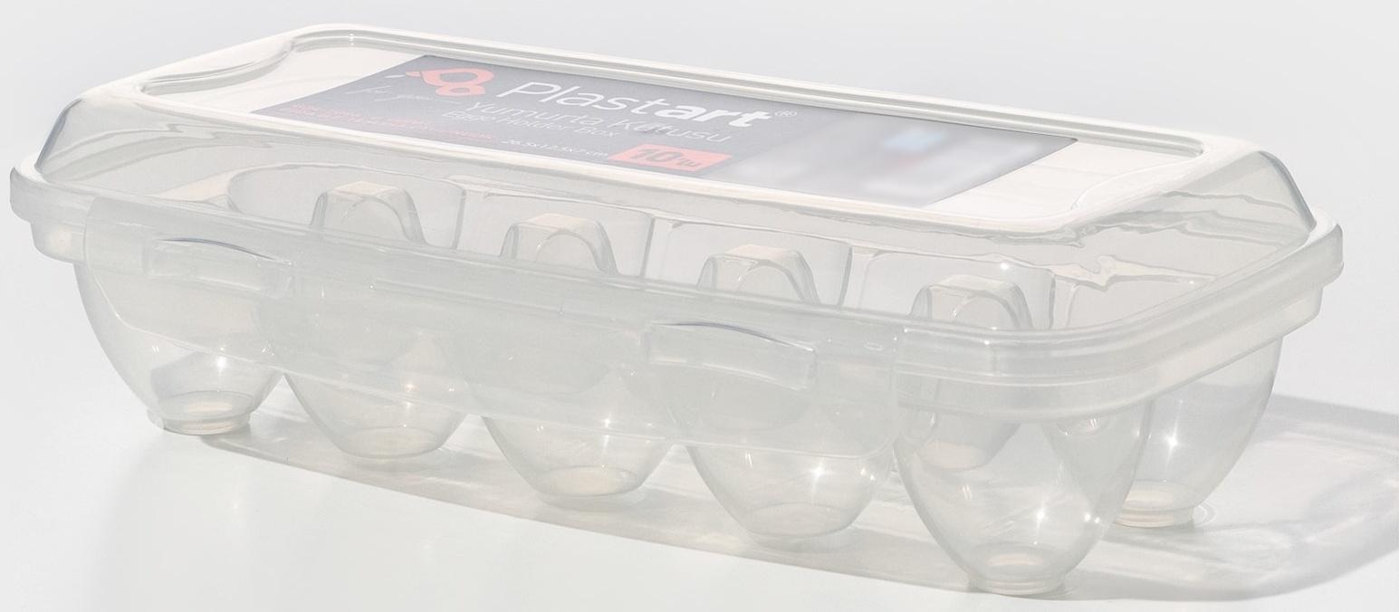 Контейнер для хранения яиц, 10 ячеек, 26,5×12,5×7 см