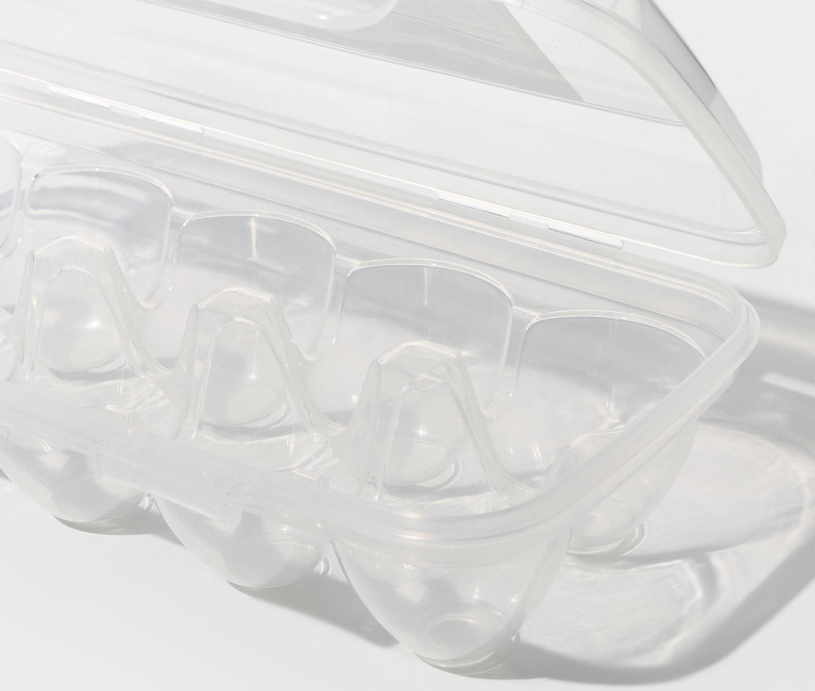 Контейнер для хранения яиц, 10 ячеек, 26,5×12,5×7 см