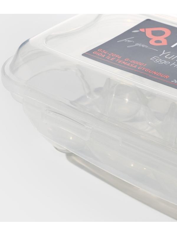 Контейнер для хранения яиц, 10 ячеек, 26,5×12,5×7 см