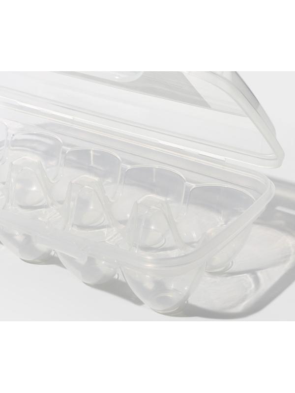 Контейнер для хранения яиц, 10 ячеек, 26,5×12,5×7 см