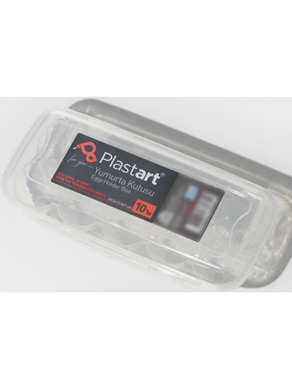 Контейнер для хранения яиц, 10 ячеек, 26,5×12,5×7 см