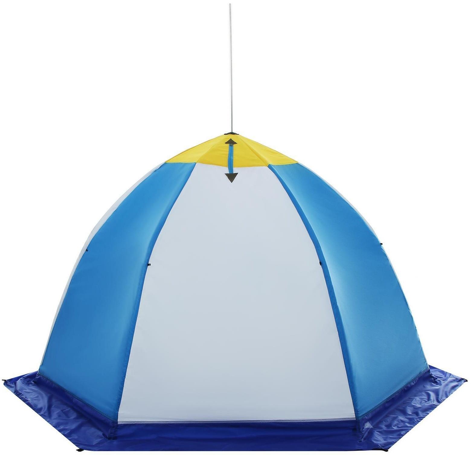 Палатка зимняя «СТЭК» Elite 2-местная, трёхслойная, дышащая