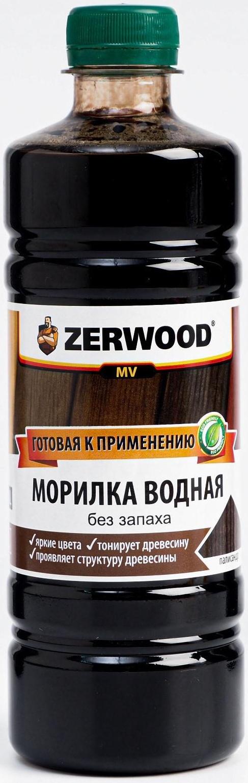 Морилка водная ZERWOOD MV палисандр, 0,5 л