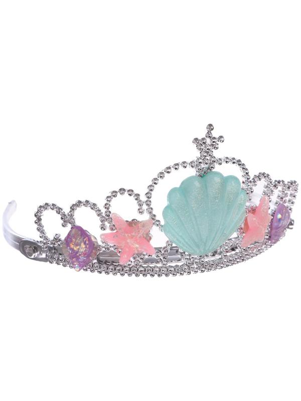 Карнавальный набор «Принцесса» 4 предмета: корона, перчатки, ободок, жезл