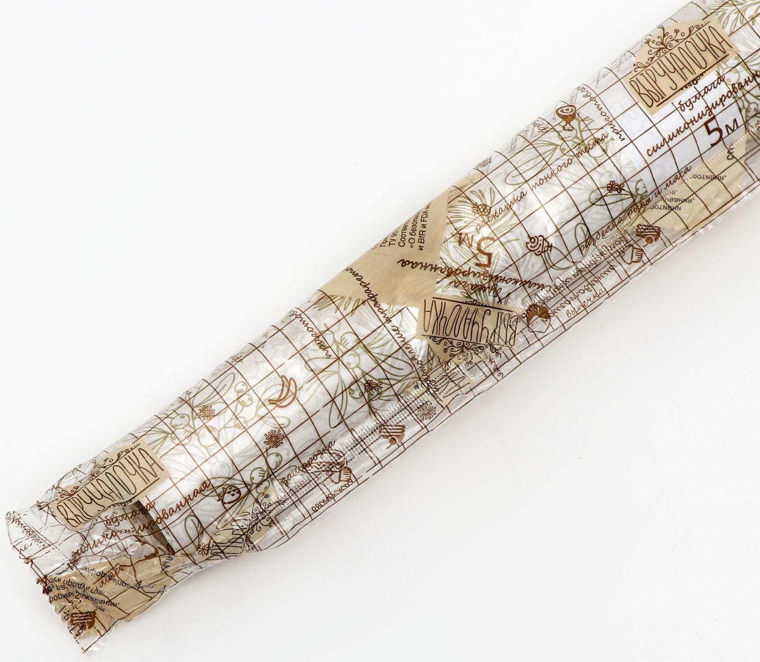 Бумага силиконизированная «Веточки и ягодки», для выпечки, 0,38 х 5 м