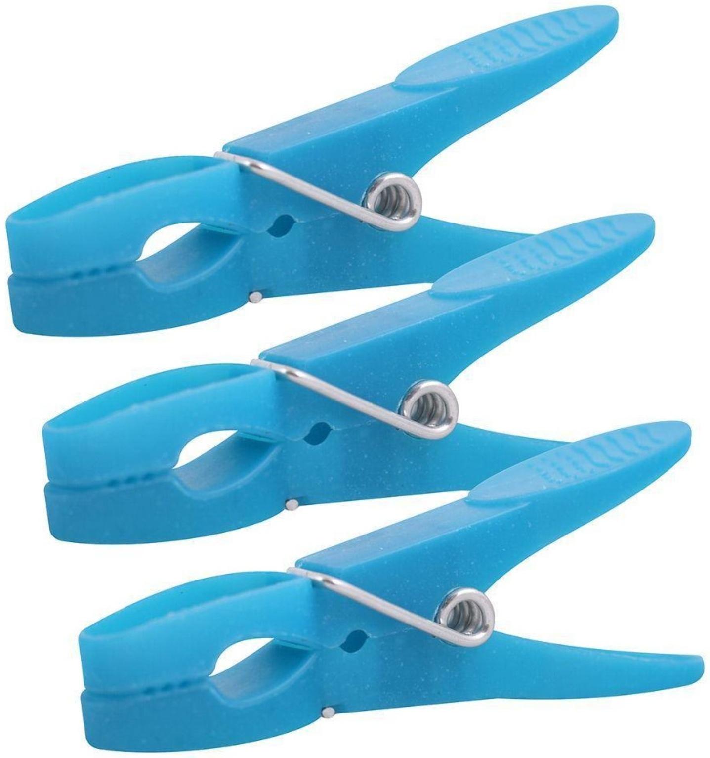 Прищепки для белья пластиковая, 12 шт