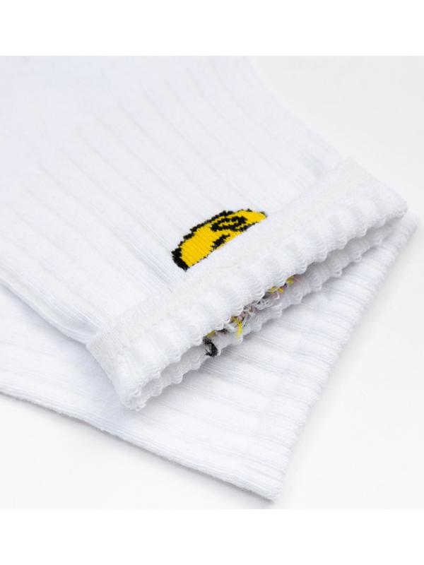 Носки мужские MINAKU «Утёнок» цвет белый, размер 40-41 (27 см)