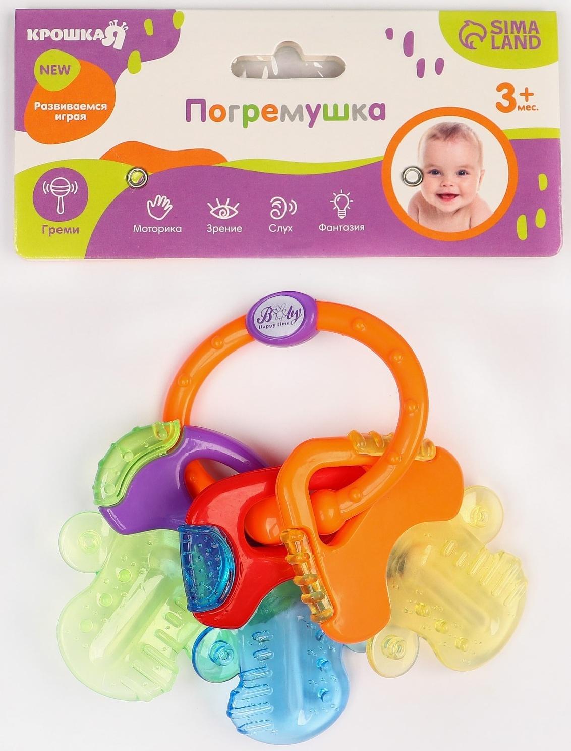 Прорезыватель «Ключики на кольце», Крошка Я