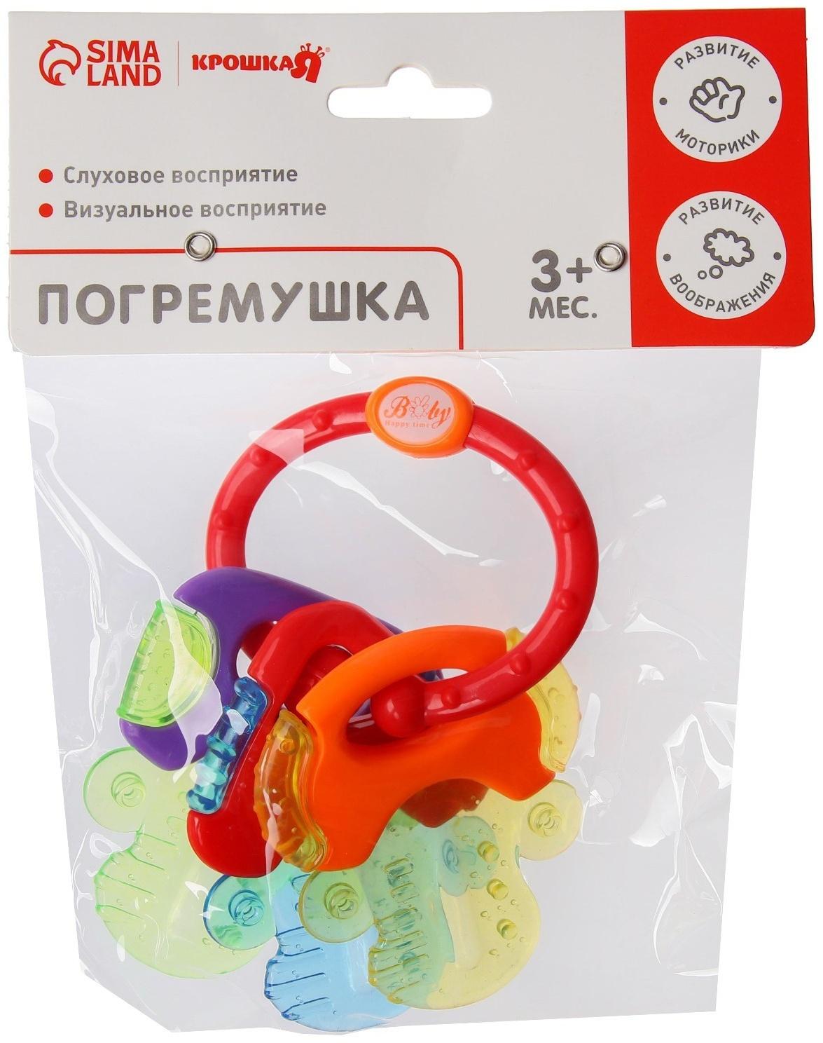 Прорезыватель «Ключики на кольце», Крошка Я