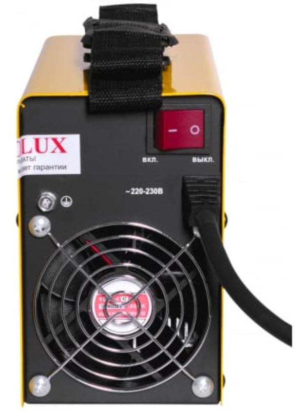 Сварочный аппарат инверторный Eurolux IWM205, 205 А, 6.9 кВт, ПВ 70%, горячий старт