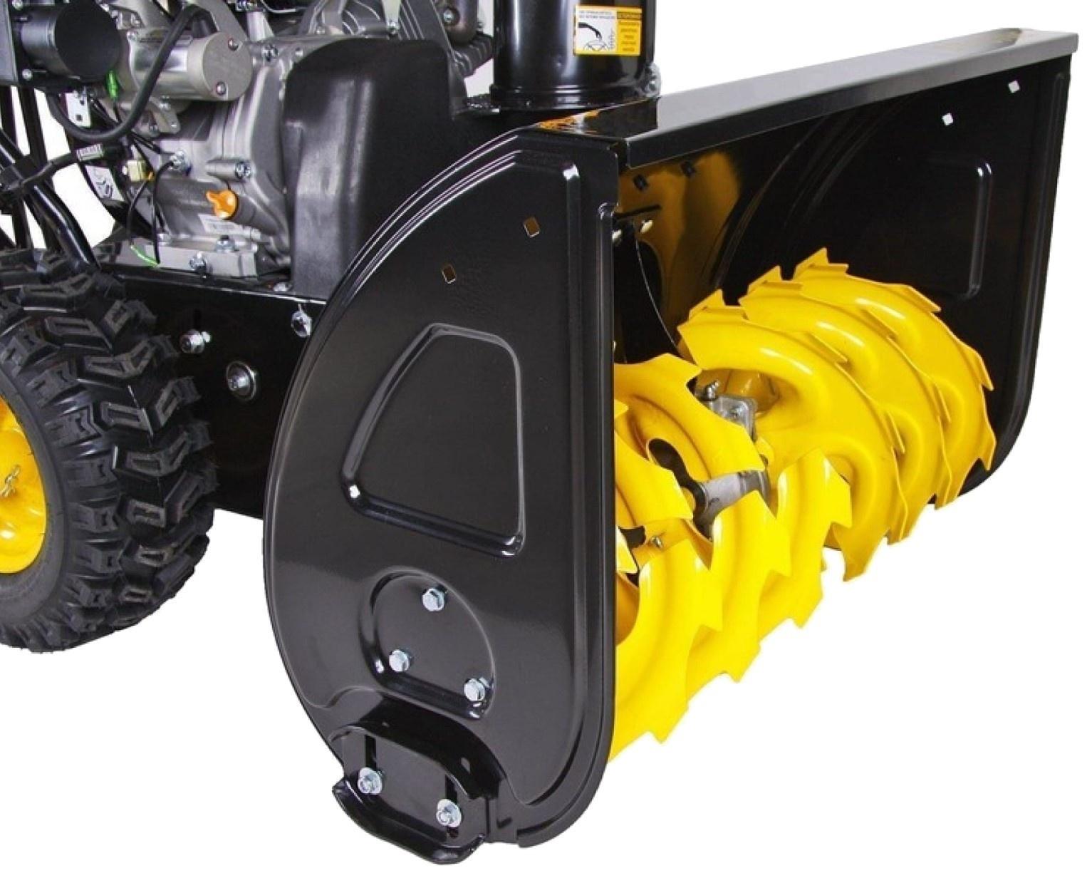 Снегоуборщик Huter SGC 4800EX, бензин, 7 л.с, захват 56/54 см, скорости 6/2, эл.старт