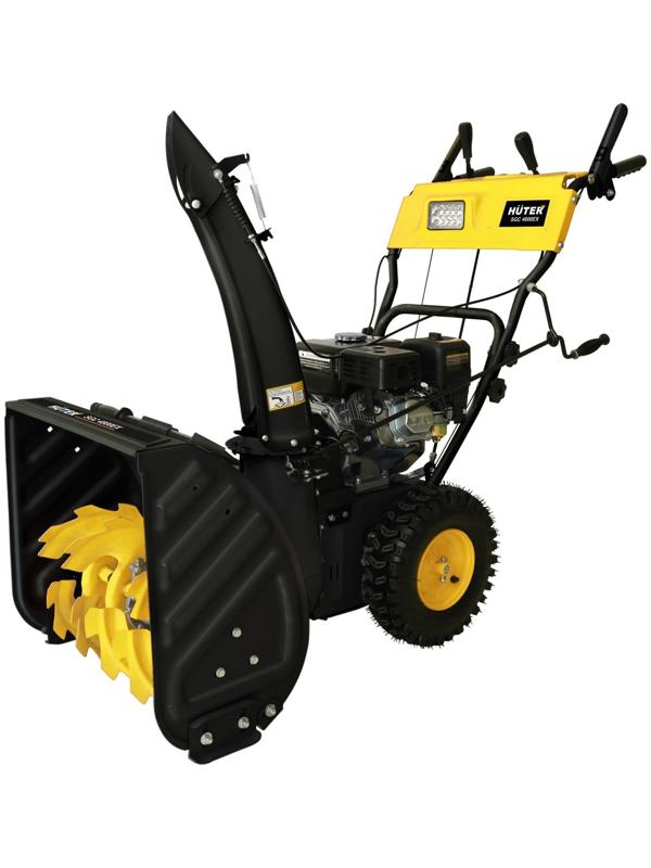 Снегоуборщик Huter SGC 4800EX, бензин, 7 л.с, захват 56/54 см, скорости 6/2, эл.старт