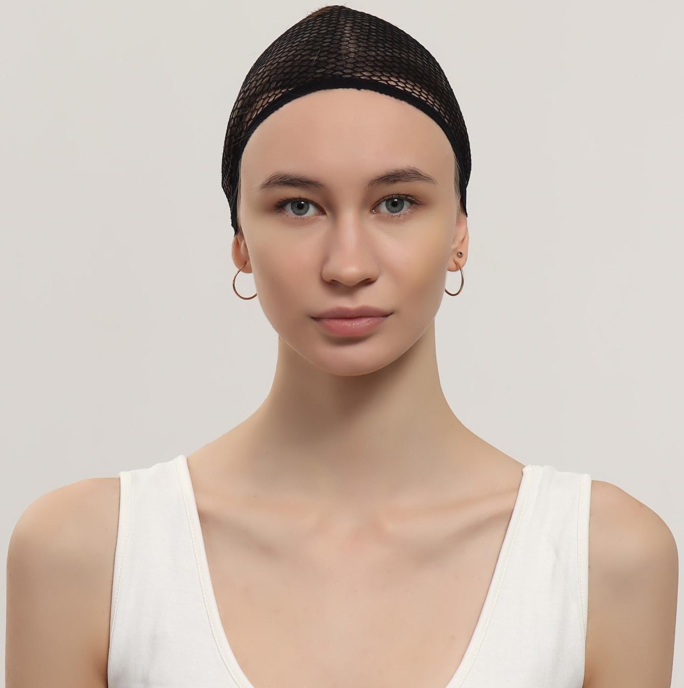 Сетка под парик, цвет чёрный