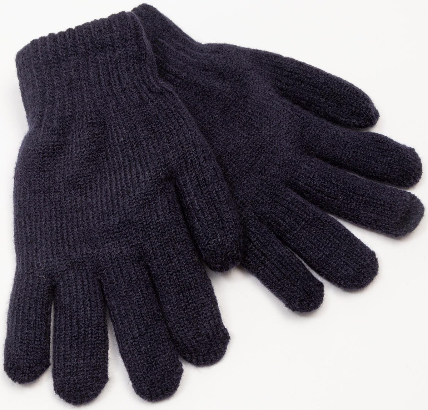 Перчатки женские термо, цвет синий, размер 7-8