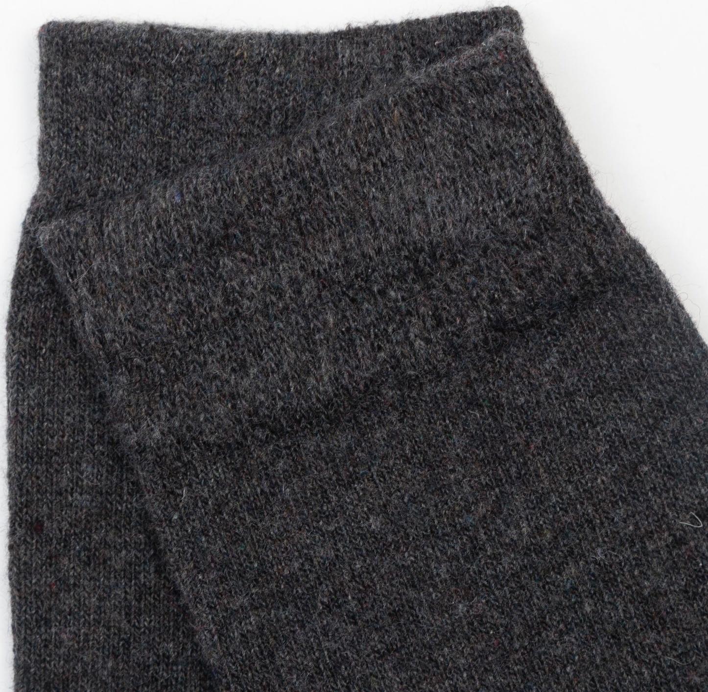 Носки мужские шерстяные, цвет тёмно-серый, размер 39-43