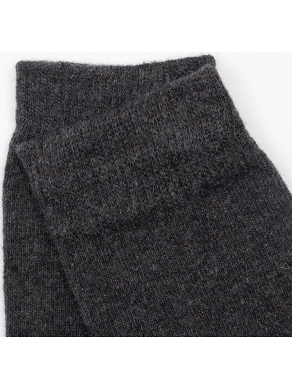 Носки мужские шерстяные, цвет тёмно-серый, размер 39-43