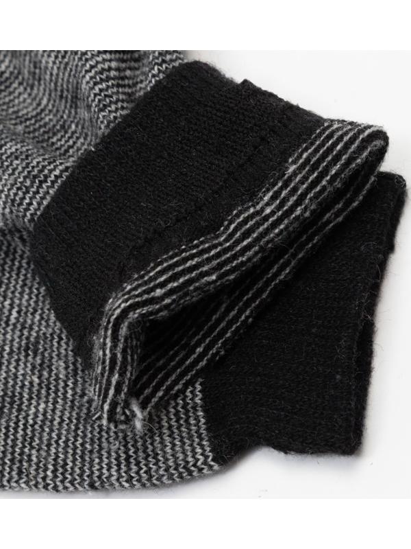 Носки мужские шерстяные, цвет чёрный, размер 39-43