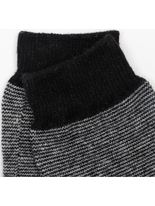 Носки мужские шерстяные, цвет чёрный, размер 39-43